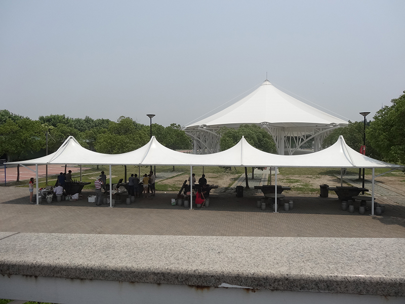 籃球場(chǎng)膜結(jié)構(gòu)